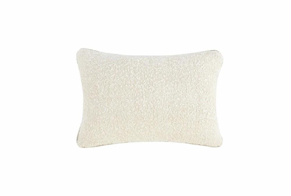 Accent + Throw Pillows | 20X14 Ivory Boucle Square Throw Pillow Accent + Throw Pillows Accent + Throw Pillows