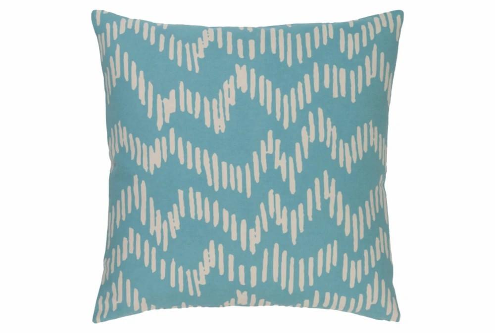 Accent + Throw Pillows | Accent Pillow-Charter Abstract Teal/Beige 20X20 Accent + Throw Pillows Accent + Throw Pillows