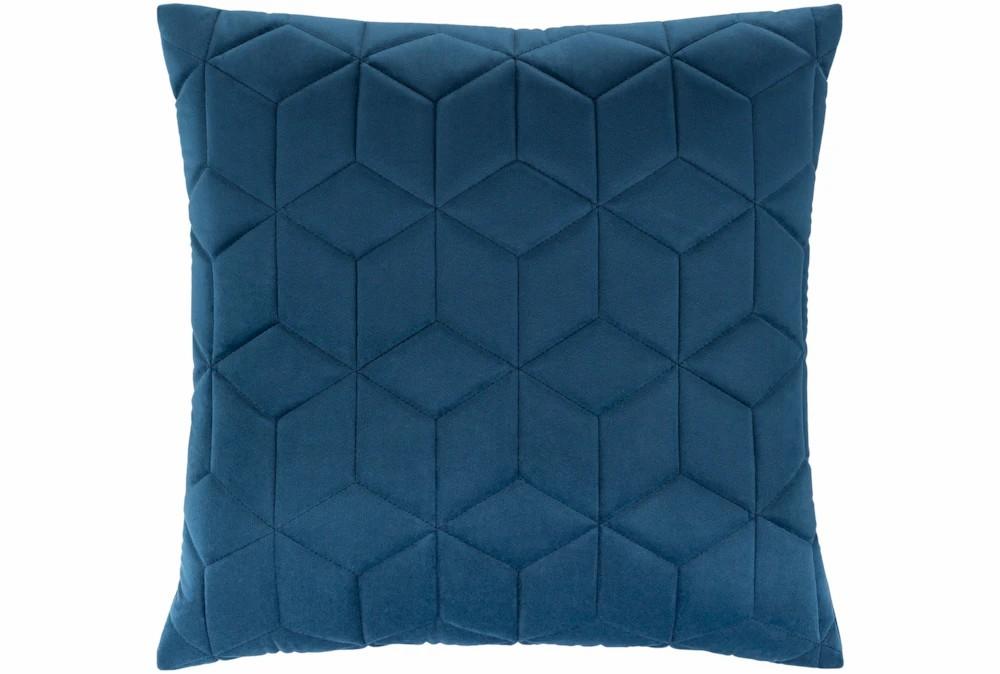 Accent + Throw Pillows | Accent Pillow-Diamond Quilt Cobalt 20X20 Accent + Throw Pillows Accent + Throw Pillows