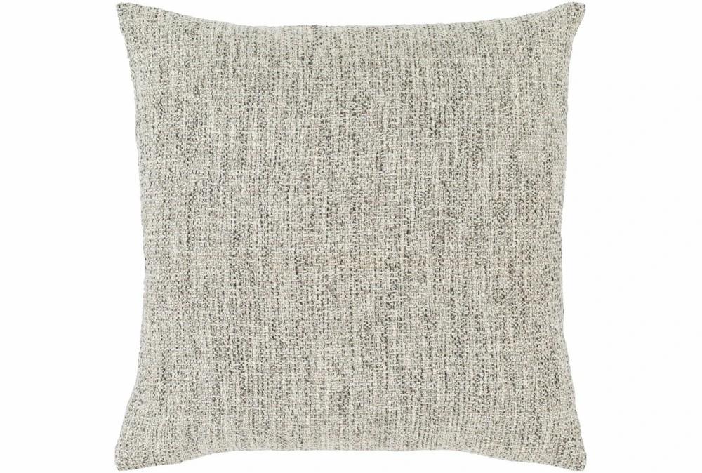 Accent + Throw Pillows | Accent Pillow-Metallic Tweed Grey 18X18 Accent + Throw Pillows Accent + Throw Pillows