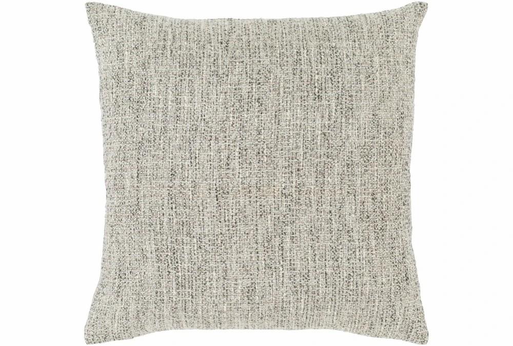 Accent + Throw Pillows | Accent Pillow-Metallic Tweed Grey 22X22 Accent + Throw Pillows Accent + Throw Pillows