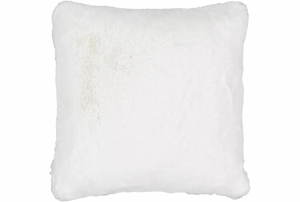 Accent + Throw Pillows | Accent Pillow-Plush Fur White 20X20 Accent + Throw Pillows Accent + Throw Pillows