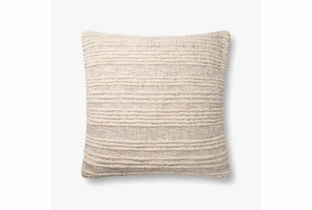 Accent + Throw Pillows | Accent Pillow-Tonal Stripes Natural 22X22 Accent + Throw Pillows Accent + Throw Pillows