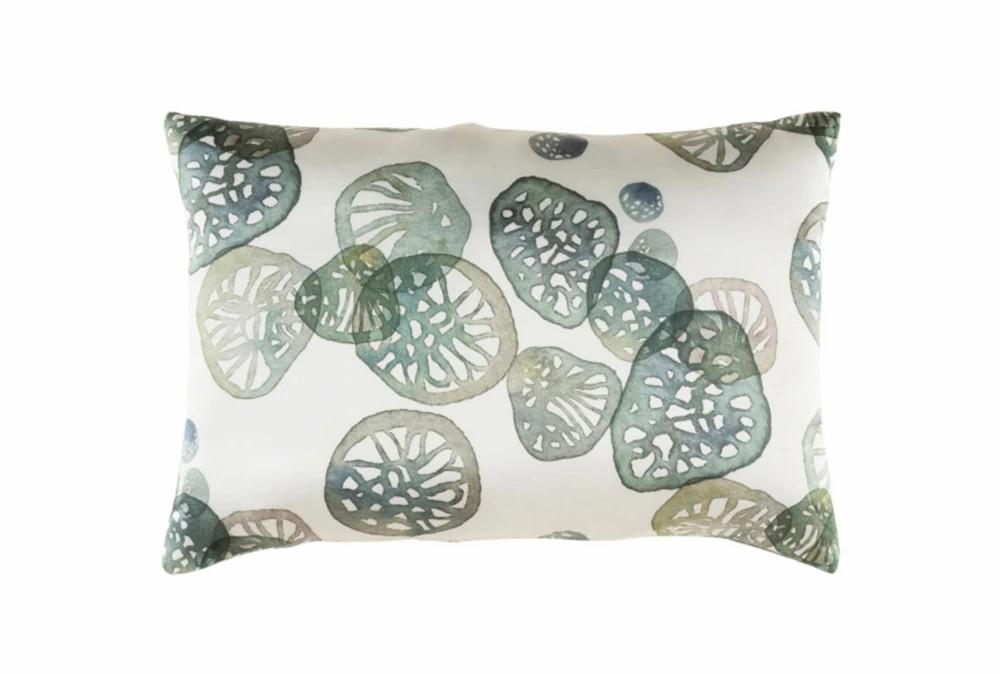 Accent + Throw Pillows | Accent Pillow-Watercolor Pod Green 19X13 Accent + Throw Pillows Accent + Throw Pillows