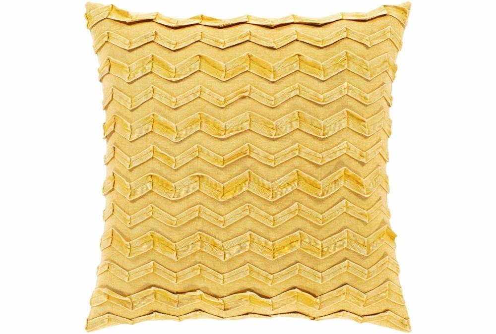 Accent + Throw Pillows | Accent Pillow-Zig Zag Lemon 22X22 Accent + Throw Pillows Accent + Throw Pillows