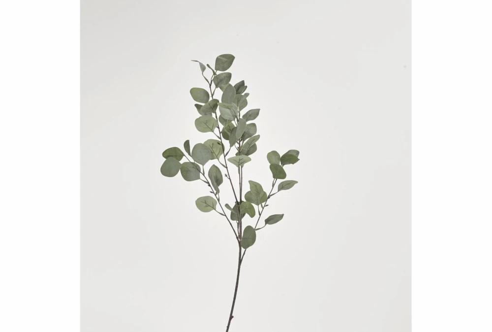 Artificial Plants | 35″ Green & Grey Silver Dollar Branch Artificial Plants Artificial Plants