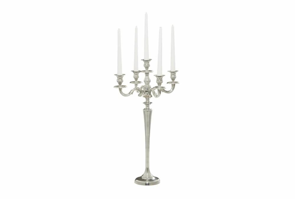 Candle Holders | 24 Inch Silver Candle Holder Candle Holders Candle Holders