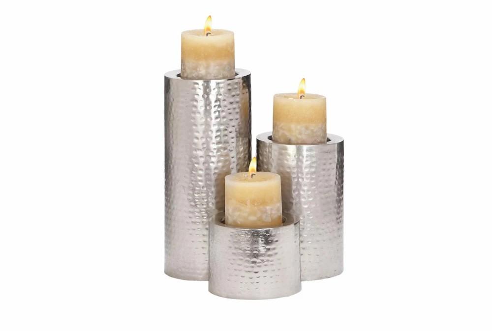 Candle Holders | 3 Piece Set Metal Candleholders Candle Holders Candle Holders