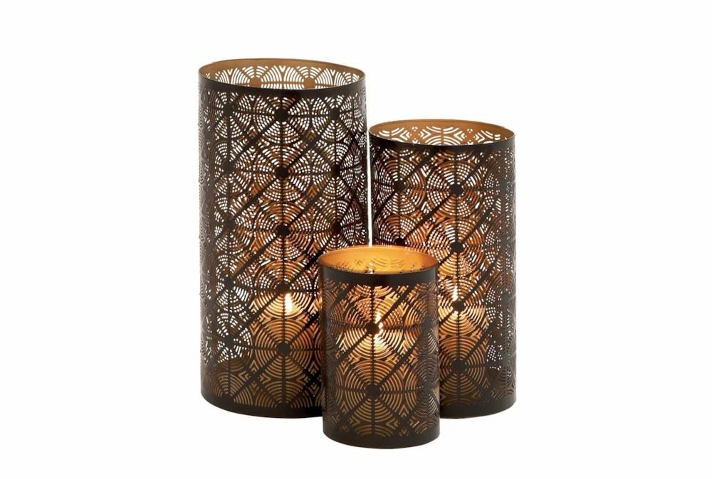 Candle Holders | 3 Piece Set Shadow Candleholders Candle Holders Candle Holders