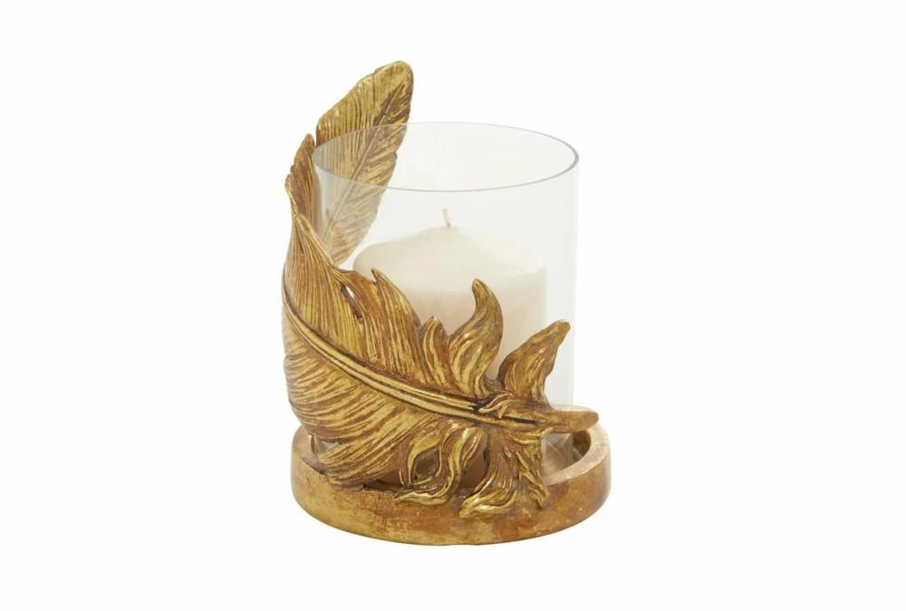 Candle Holders | 8″ Gold Glass Candle Holder Candle Holders Candle Holders