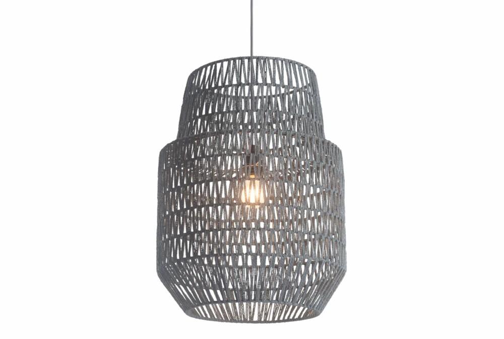 Chandeliers | 17.7X23.6 Gray Bell Shaped Chandelier Chandeliers