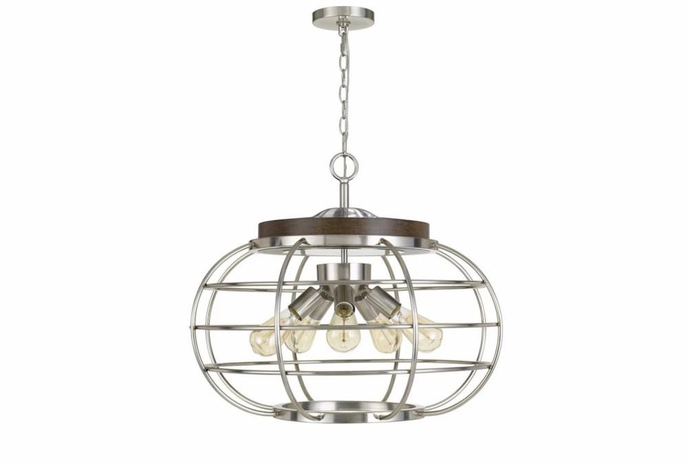 Chandeliers | 25X22 Metal Light Oval Chandelier Chandeliers