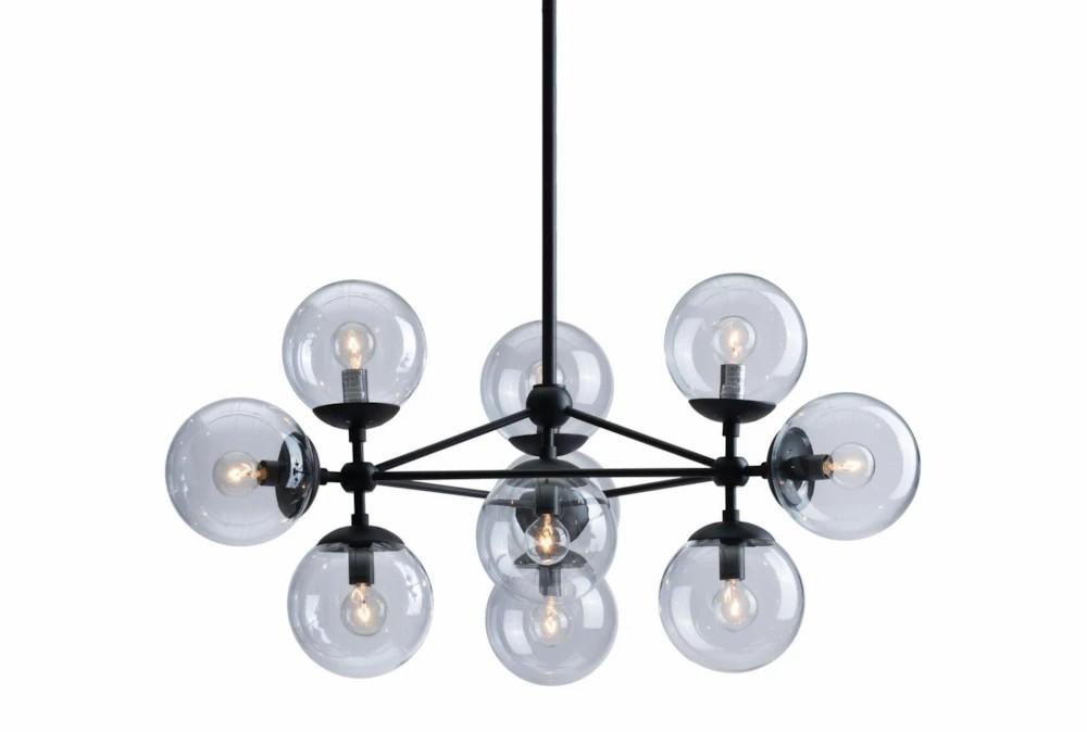 Chandeliers | 29.9X16.5 Mid-Century Ten Light Chandelier Chandeliers