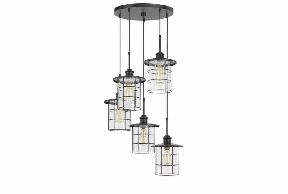 Chandeliers | Hodges 22X15 Metal 5 Light Lantern Chandlier Chandeliers