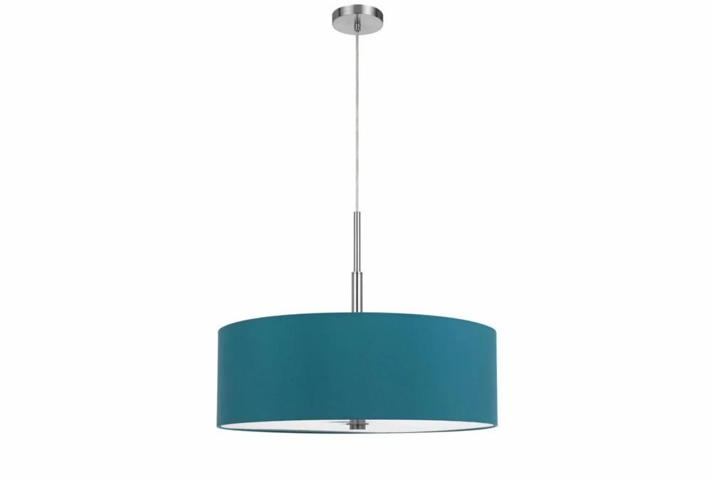 Chandeliers | Nori 24X22 Blue Drum Chandelier Chandeliers