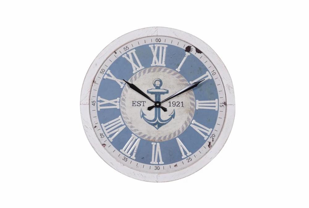 Clocks | 24X2 Multi Color Metal Wall Clock Clocks Clocks