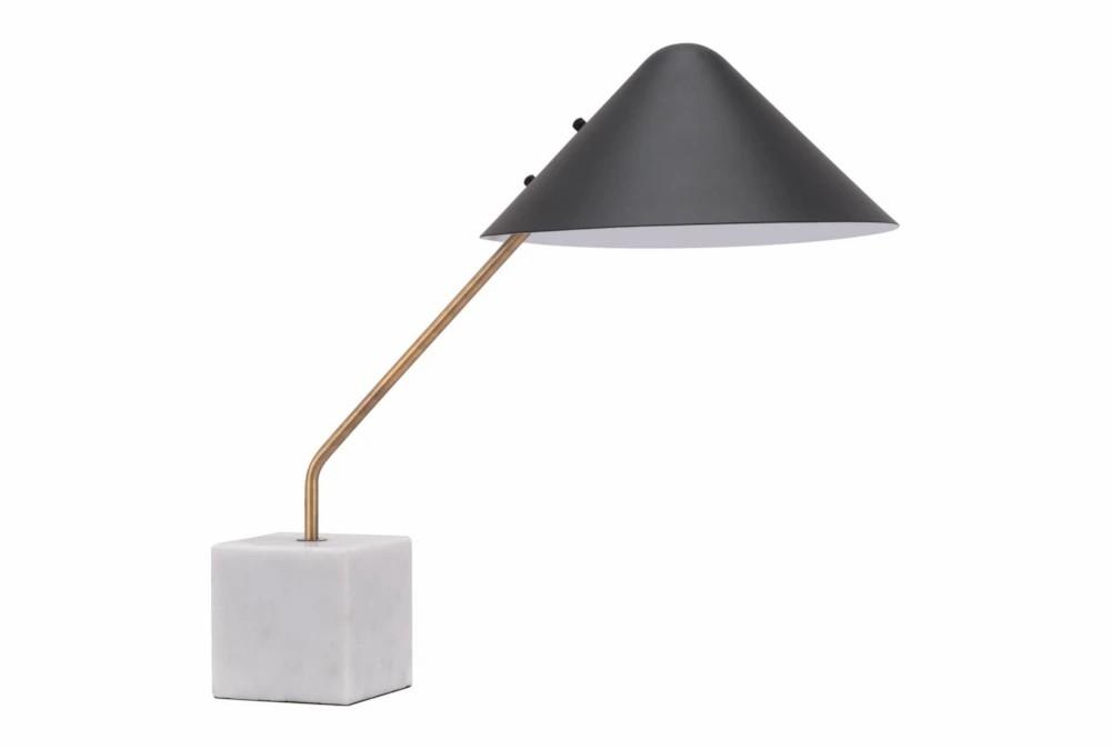 Desk Lamps | 21 Inch Black Conical Shade Task Table Lamp Decor Desk Lamps