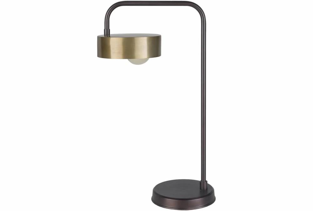 Desk Lamps | Table Lamp-Bronze Powder Coated Meta Decor Desk Lamps