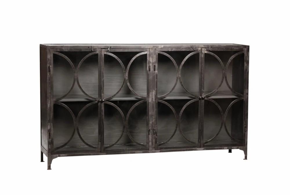 Elements | Black Iron + Glass Sideboard Decor Elements