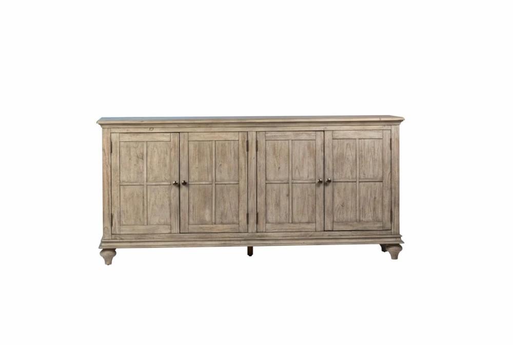 Elements | Reclaimed Pine 4 Door Traditional Sideboard Decor Elements