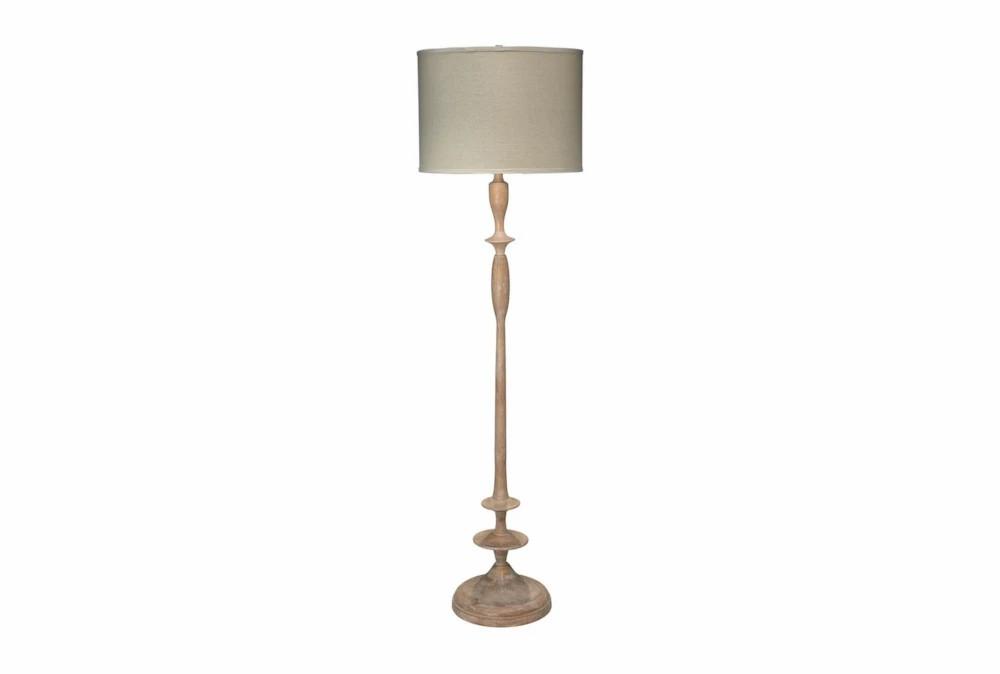 Floor Lamps | 64.5 Inch Thin Natural Wood Grain Floor Lamp Decor Floor Lamps