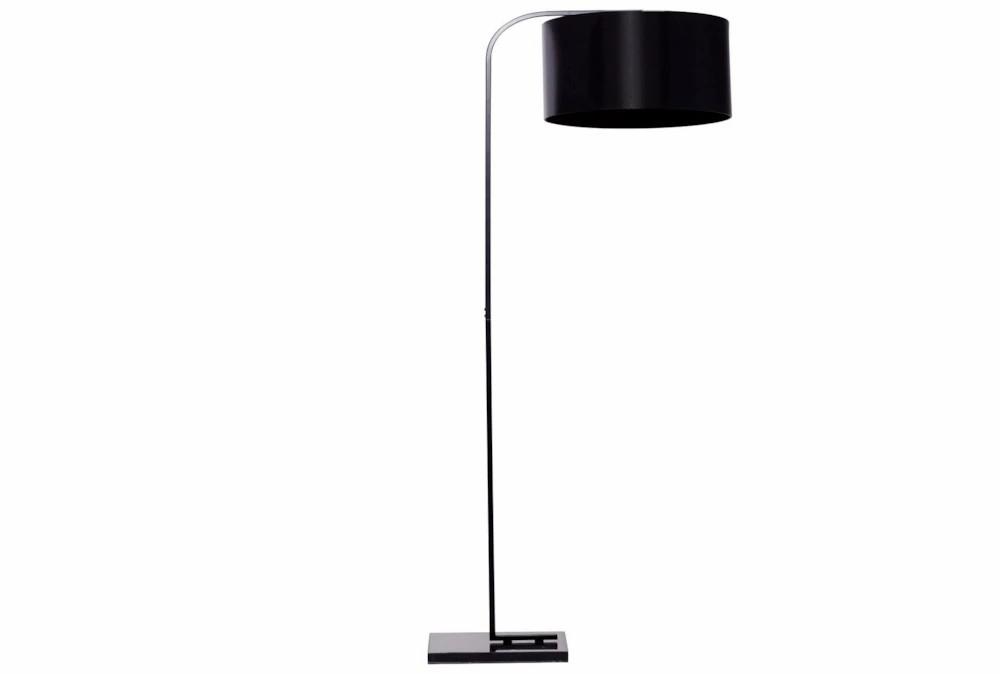 Floor Lamps | 64″ Black Metal And Black Shade Floor Lamp Decor Floor Lamps