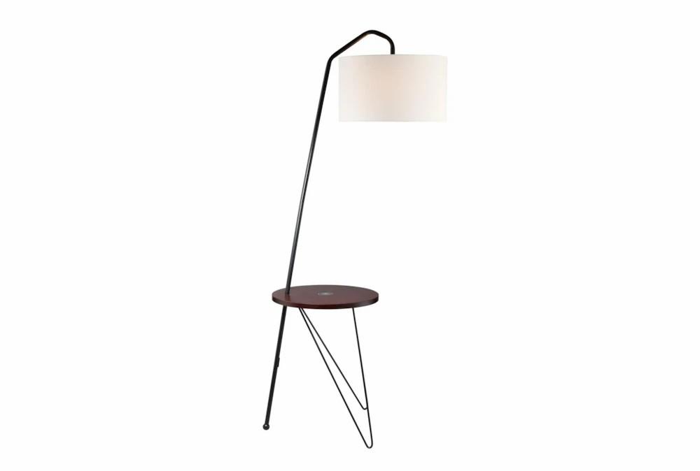 Floor Lamps | 66 Inch Floor Lamp With Table And Wireless Charging Pad Decor Floor Lamps