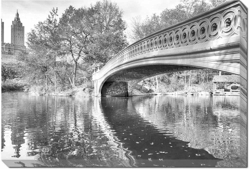 Large Wall Art | 60X40 Central Park Bridge Decor Large Wall Art