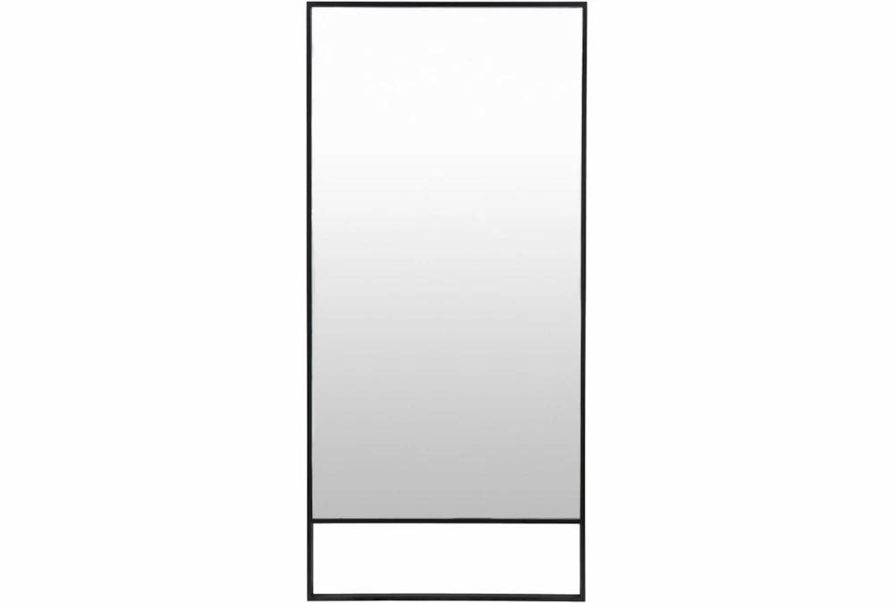 Mirrors | 35X75 Black Minimalist Frame Floor Leaner Mirror Decor Mirrors