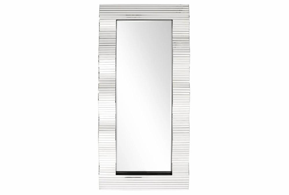 Mirrors | 36X78 Tile Wave Frame Leaner Mirror Decor Mirrors