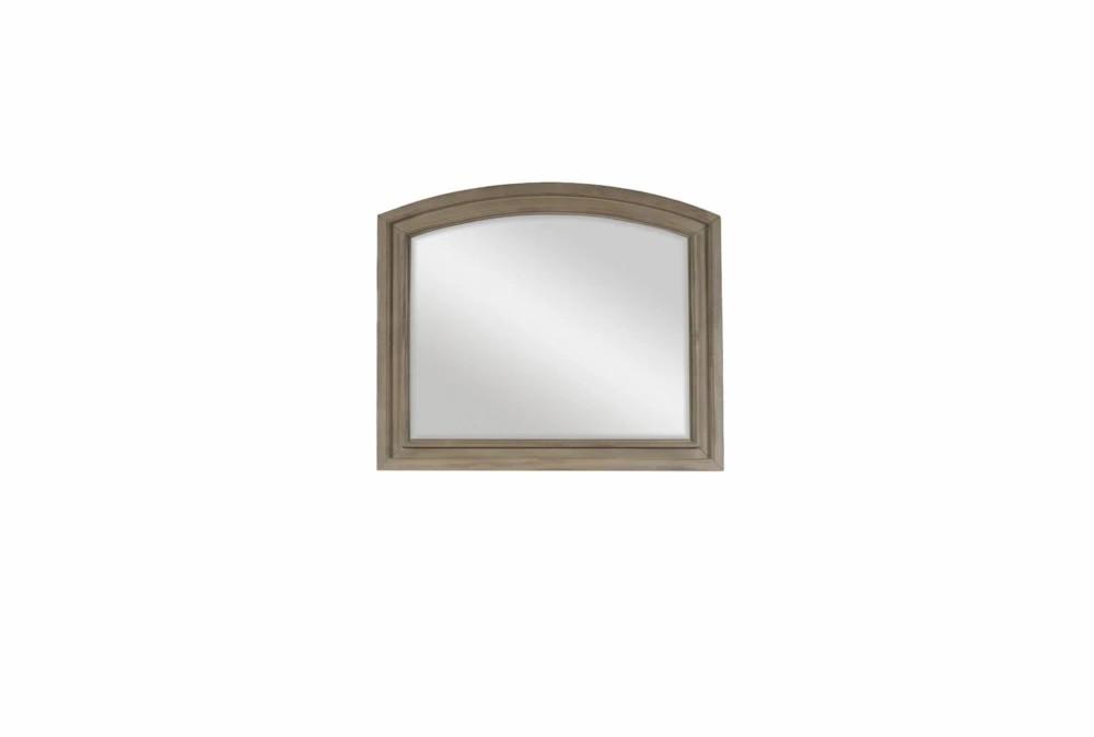 Mirrors | Eleanor Grey Wood 37″ Mirror Decor Mirrors