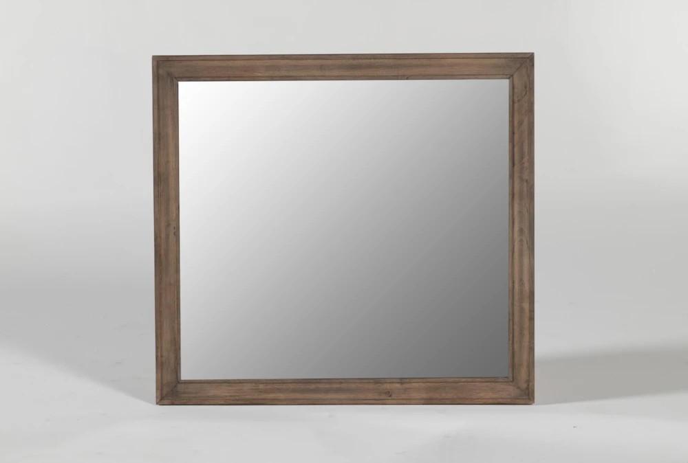 Mirrors | Haskell Wood 35″ Mirror Decor Mirrors