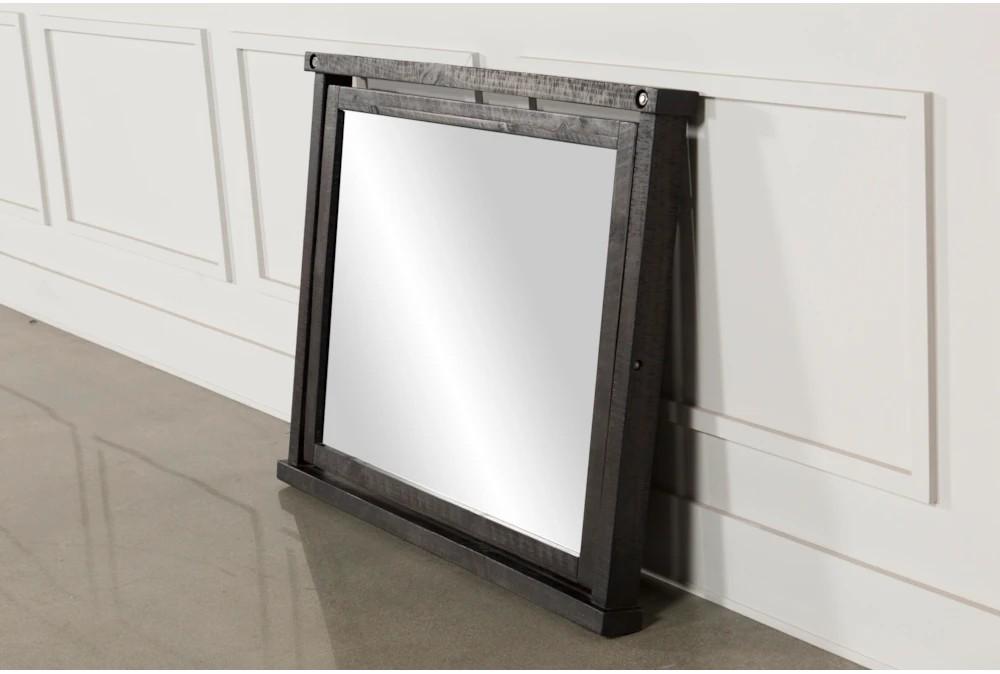 Mirrors | Jaxon Espresso Black Wood 39″ Mirror Decor Mirrors