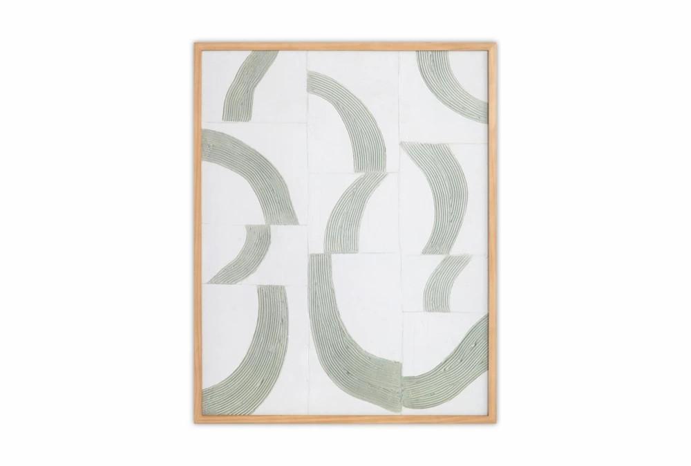 Paintings | 29X23 Sage Green Modern Composed Wall Art Decor Paintings