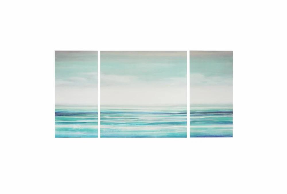 Paintings | 30X30 Blue Teal Tides Decor Paintings