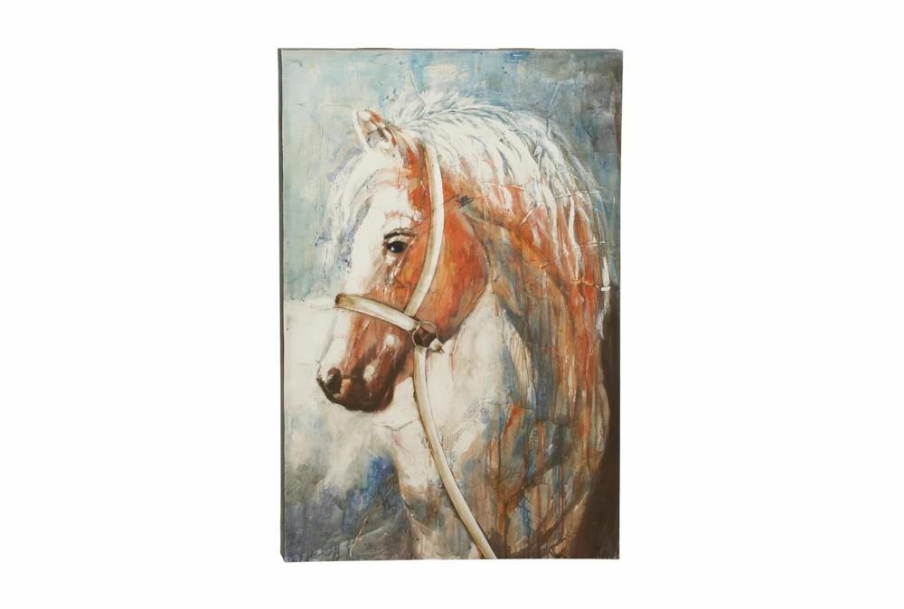 Paintings | 32X47 Horse Head Canvas Wall Art Decor Paintings