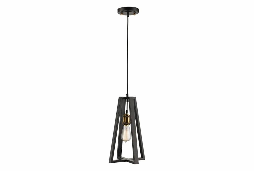 Pendant Lights | 7X15 1Lt Triangular Shape Pendant Decor Pendant Lights