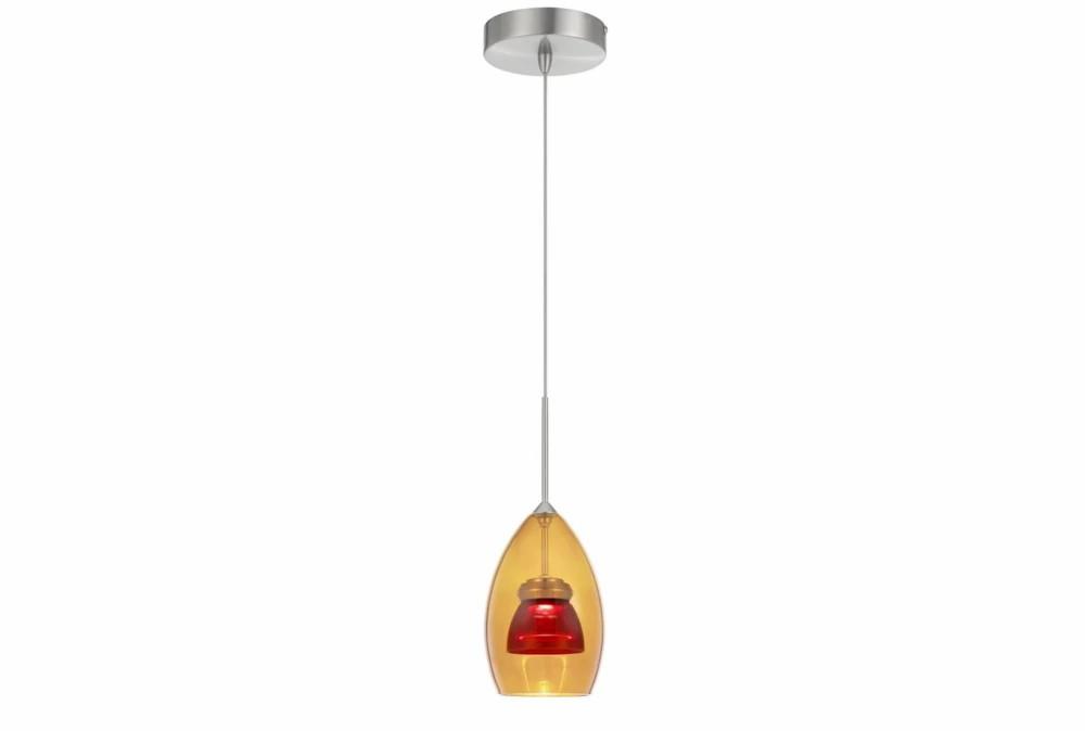 Pendant Lights | Addison 4X13 Amber Red Integrated Led Mini Bell Pendant Decor Pendant Lights