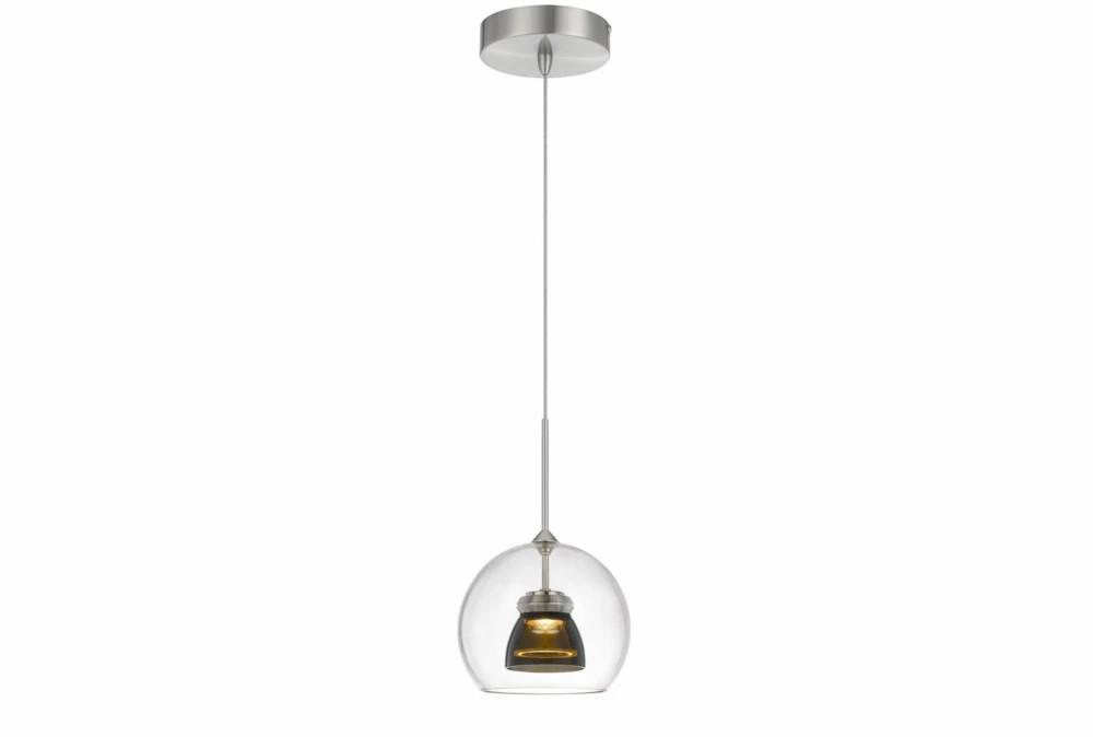 Pendant Lights | Addison 6X11.5 Grey Integrated Led Glass Mini Dome Pendant Decor Pendant Lights