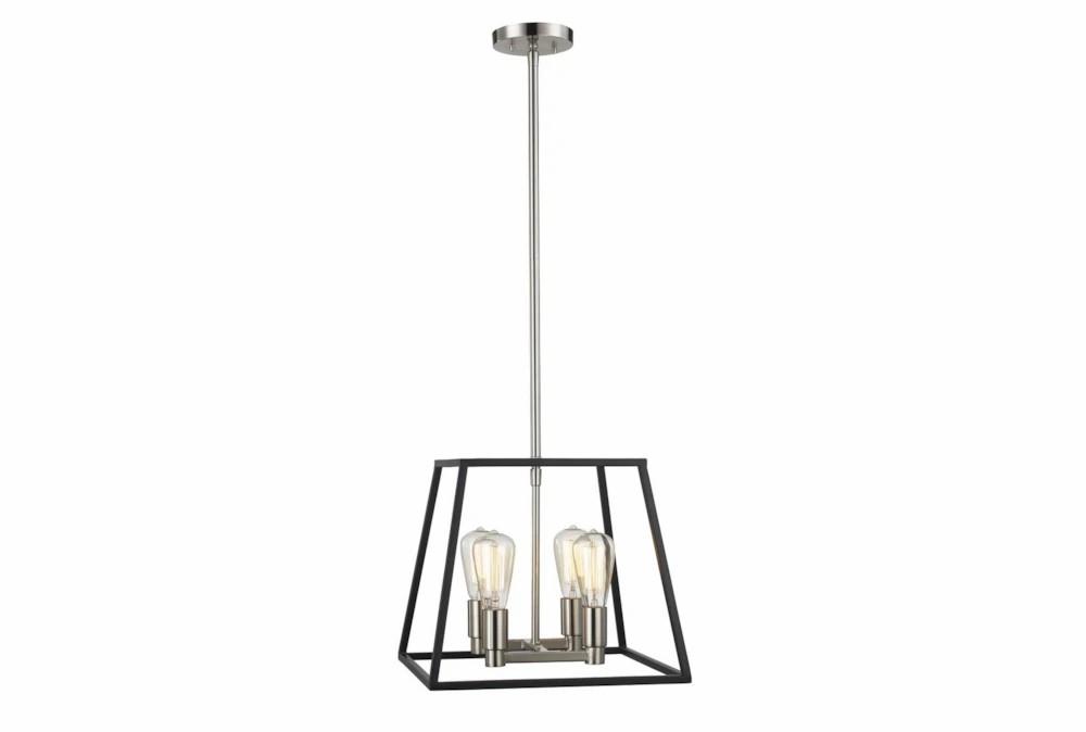 Pendant Lights | Jones 15X13 Blk/Bn Edison Bulb Framed Pendant Decor Pendant Lights