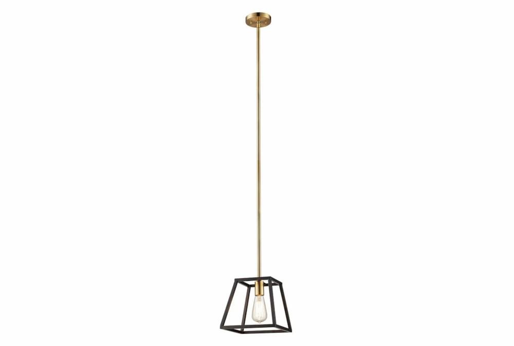 Pendant Lights | Jones 9.3X8.5 Bronze Edison Bulb Framed Pendant Decor Pendant Lights