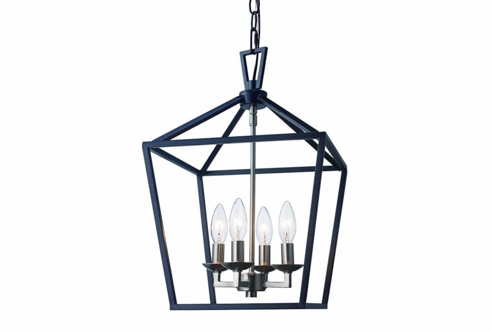 Pendant Lights | Martin 12X15.5 Bk/Bn 4Lt Lantern Pendant Decor Pendant Lights