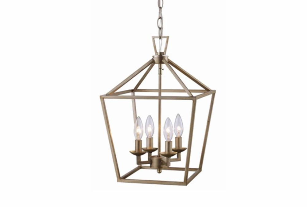 Pendant Lights | Martin12X15.5 Gold 4Lt Lantern Pendant Decor Pendant Lights