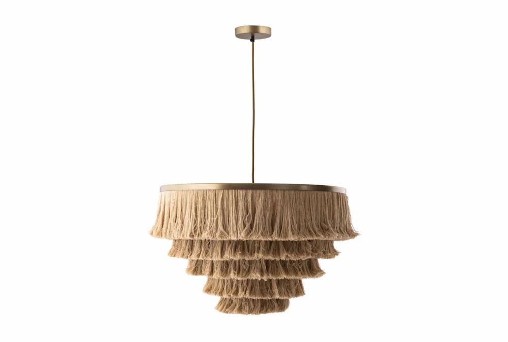 Pendant Lights | Sarai Natural Fringe Pendant Decor Pendant Lights