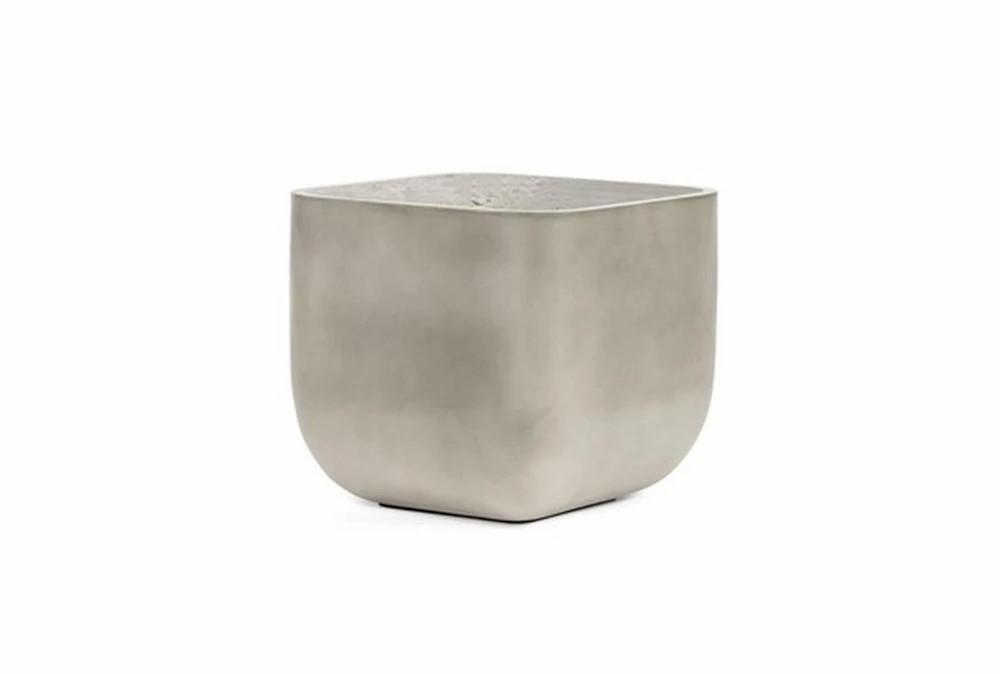 Planters | 19.8X17.8 Concrete Square Planter Decor Planters