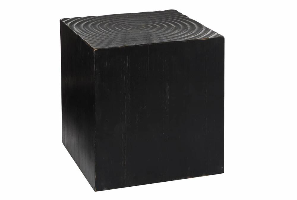 Planters | 22X19 Black Wood Accent Table Decor Planters