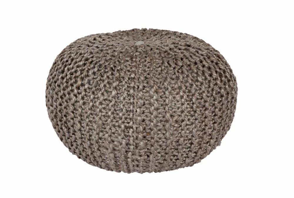 Poufs | Pouf- Charcoal Jute Decor Poufs