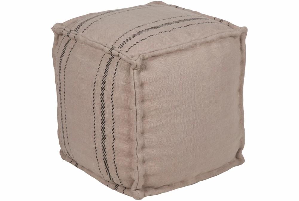 Poufs | Pouf-Jude Khaki And Blue Decor Poufs