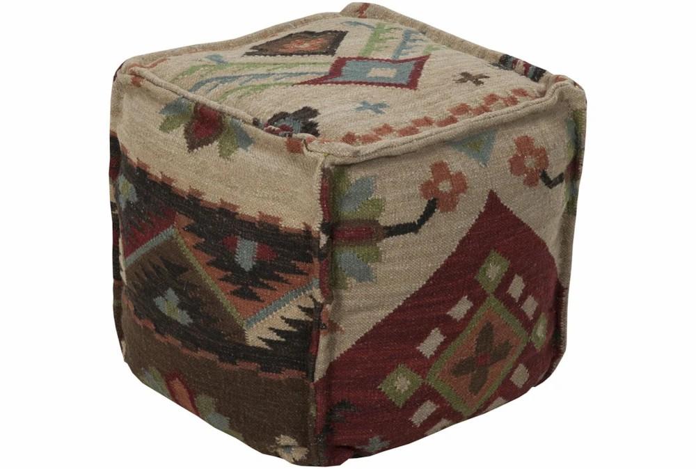 Poufs | Pouf-Multicolor Aztec Decor Poufs