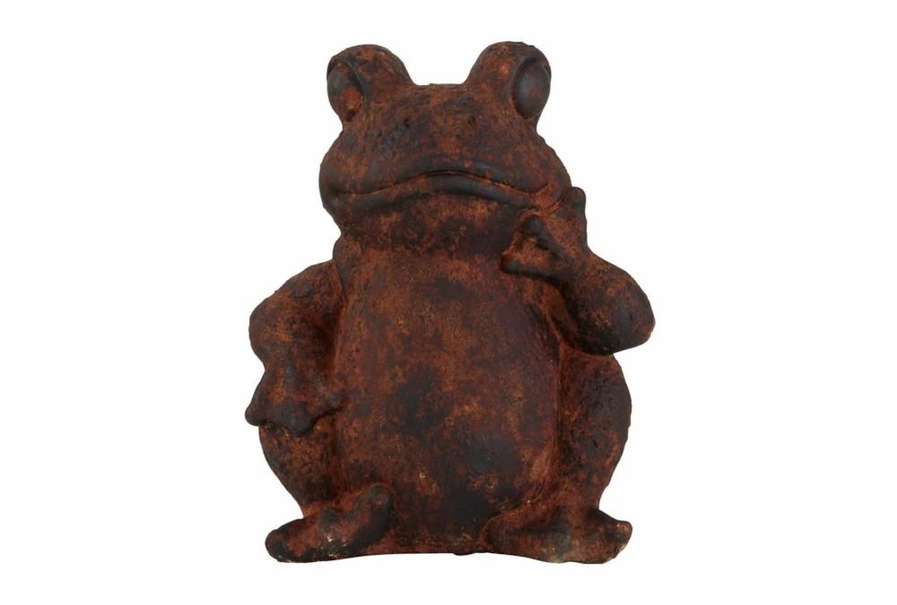 Sculptures + Figurines | 17Inch Rust Magnesium Oxide Garden Sculpture Decor Sculptures + Figurines